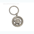 Custom fashion modern car brand metal key chain